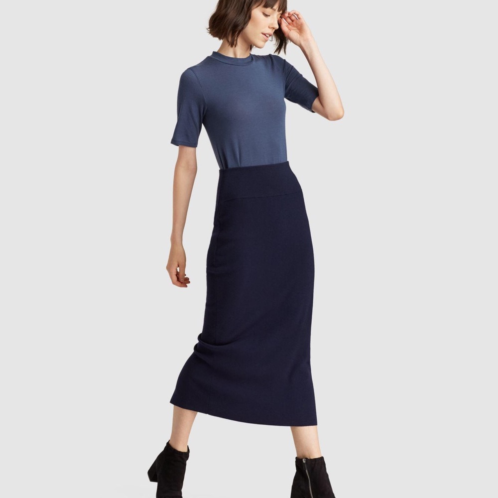 Eileen Fisher Pencil Skirt 36” Length NWT